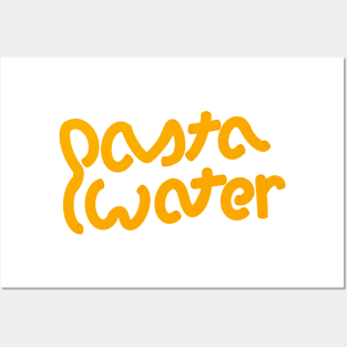 pasta water Posters and Art